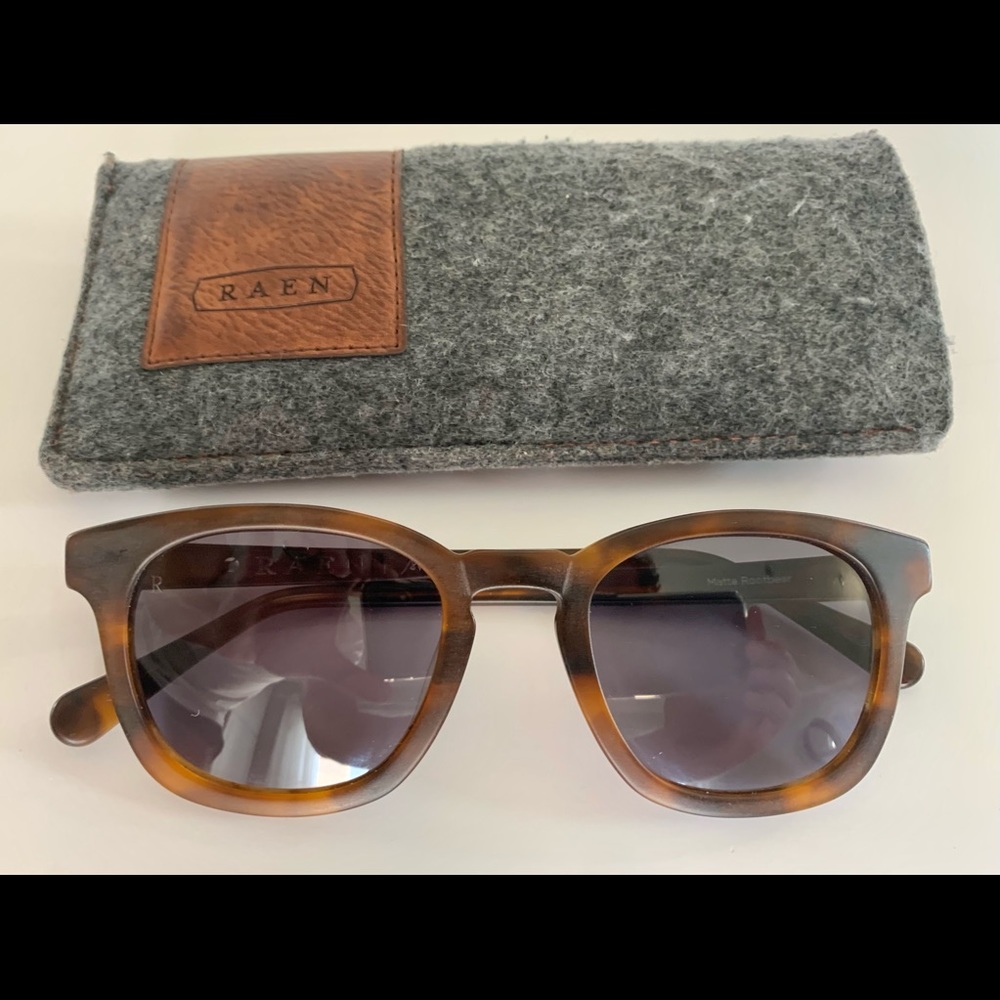 RAEN Optics Suko Sunglasses Matte Rootbeer RARE
